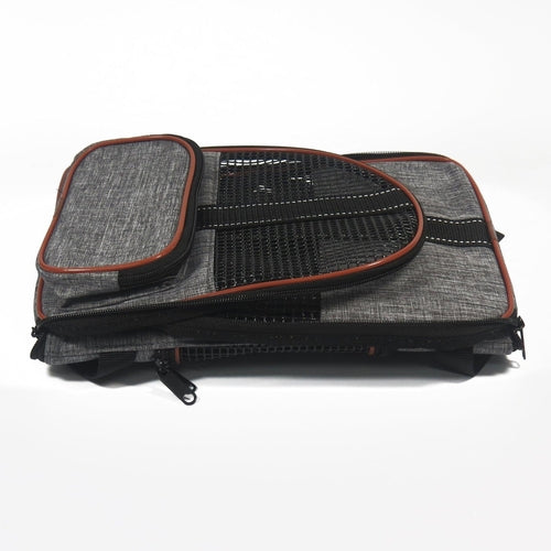 Jet Set Pet Shop Foldable Travel Carrier – Plush, Portable & Airline-Friendly