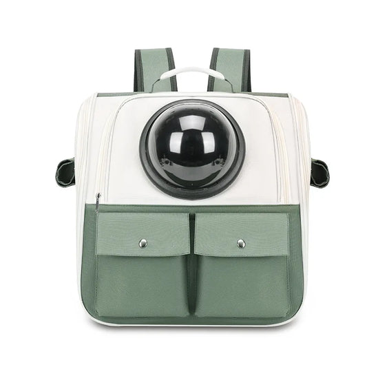Cat Space Capsule Portable Large-Capacity Pet Hand Bag Double-Shoulder Backpack Breathable Special Outdoor Bag for Dogs