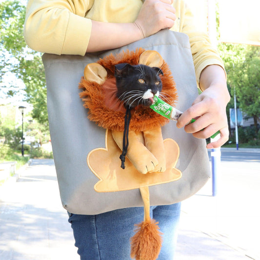 Lion Mane Head-Out Sling Carrier — Portable, Breathable & Stylish for Travel